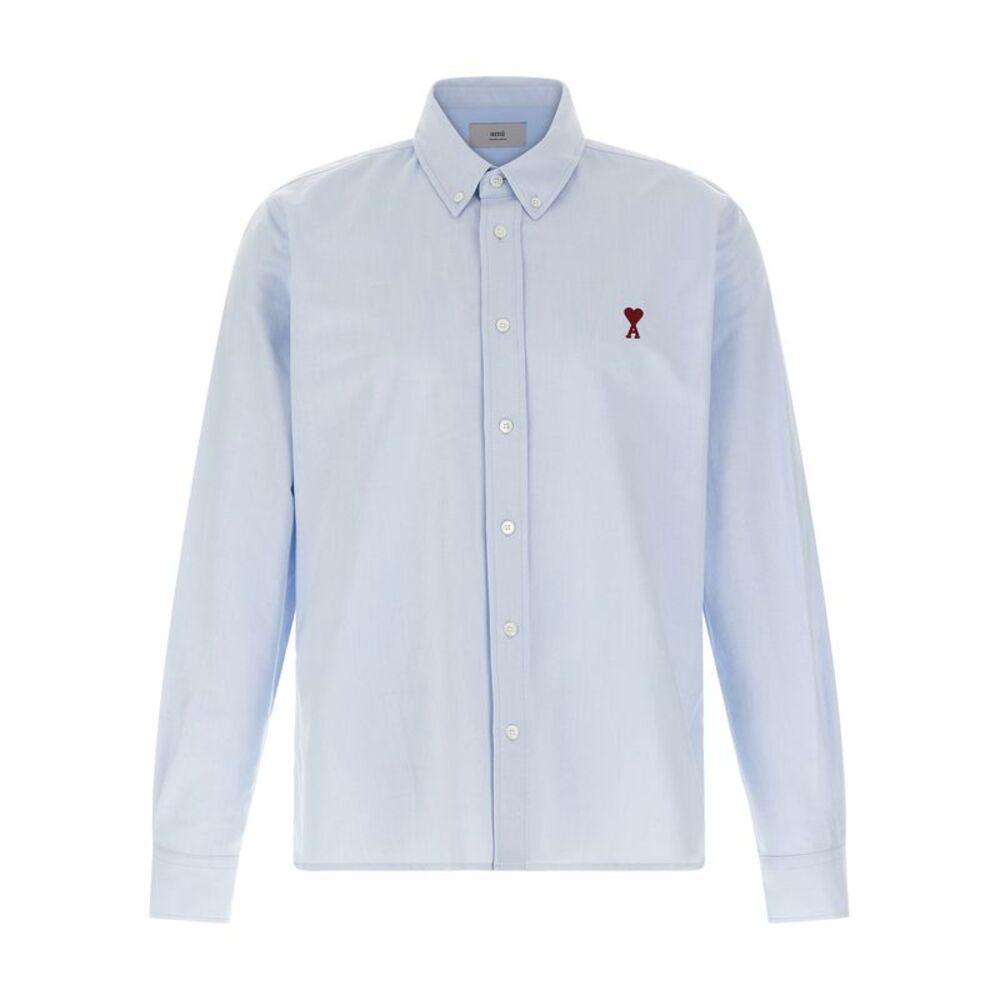 Ami Paris Blue Cotton Men's Blouse